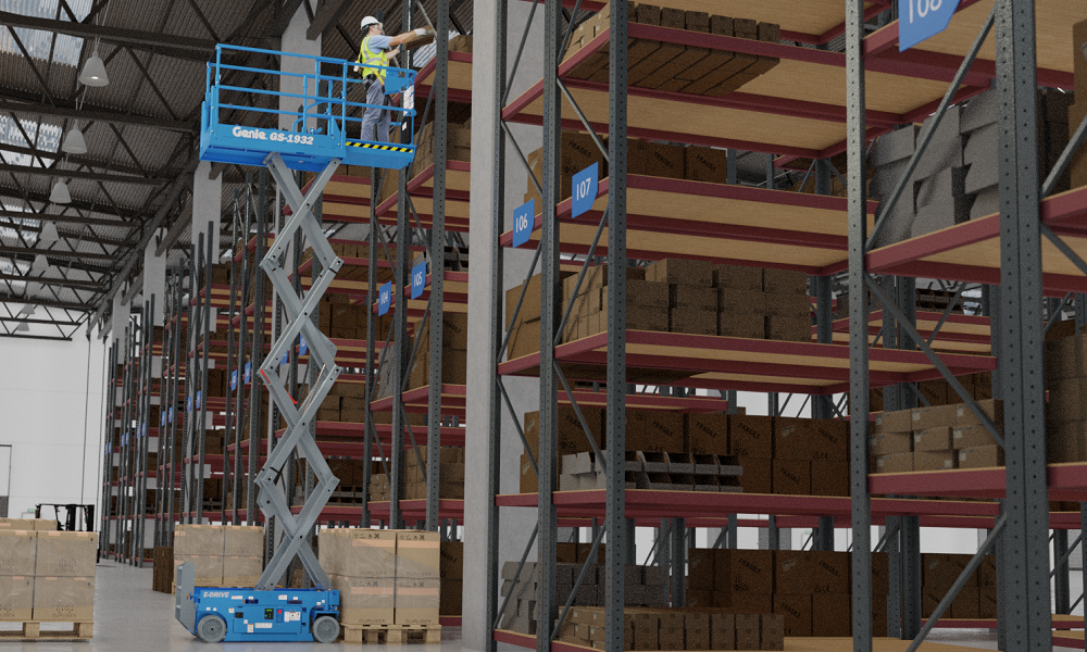 Genie introduces E-Drive across GS slab scissor line