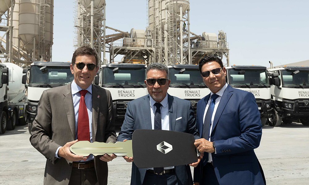 Renault Trucks supplies new K400-based mixers to Oryx Mix