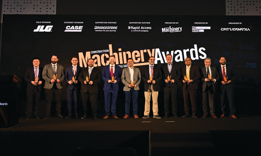 Revealed! All the winners at the Construction Machinery ME Awards 2022!
