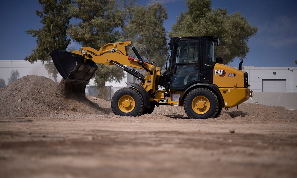Caterpillar launches three new compact wheeled loaders